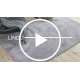 Modern washing carpet LINDO grey, anti-slip, shaggy